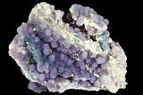 Purple, Druzy, Botryoidal Grape Agate - Indonesia #105260-1